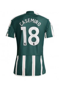 Fotbalové Dres Manchester United Casemiro #18 Venkovní Oblečení 2023-24 Krátký Rukáv